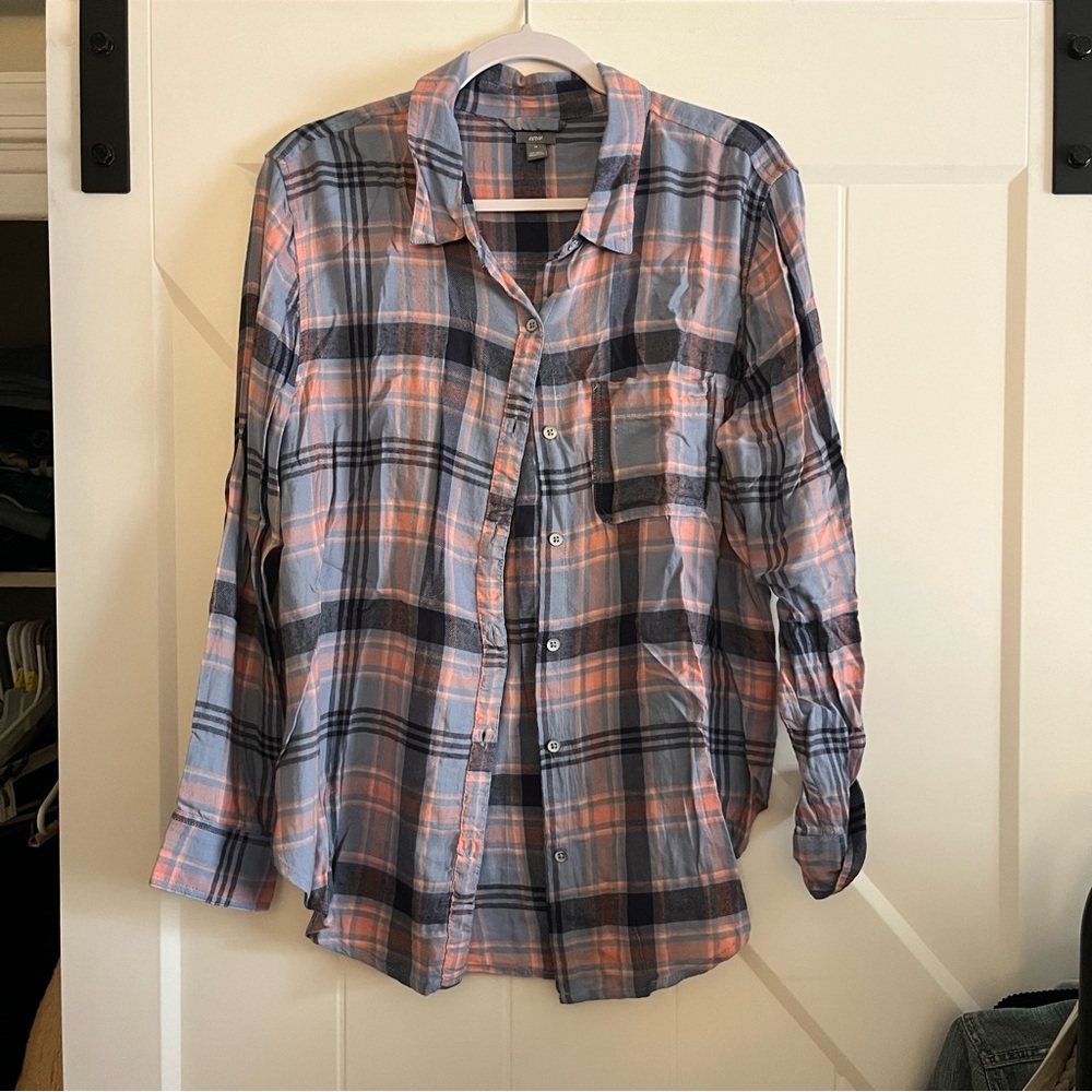 Purple Aerie Plaid Flannel